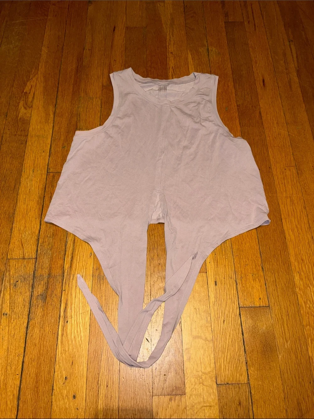 Lululemon Time To Restore Tie Tank Top in Smoky Blush Pink, Women’s size 6